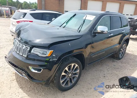 2017 Jeep Grand Cherokee Overland 4X4 из США, поврежденный, VIN 1C4RJFCG4HC662884